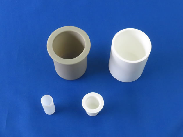 High purity Alumina ceramic crucible, Aluminum Nitride ceramic crucible