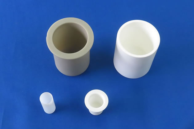 High purity Alumina ceramic crucible, Aluminum Nitride ceramic crucible